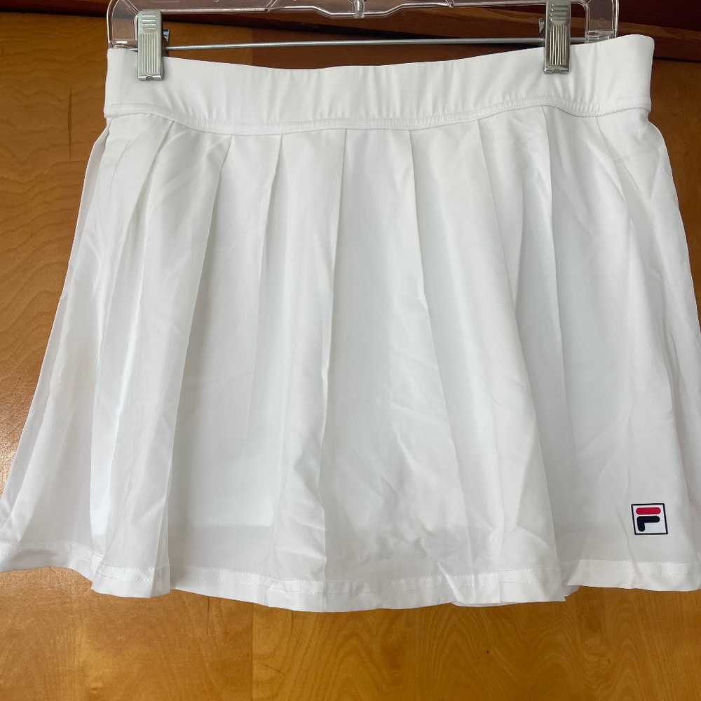 Fila all-white tennis/pickleball
